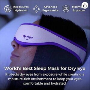 Blinkjoy Sleep Mask: New without Tags, with carrying case
